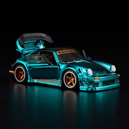 Hot Wheels RLC Exclusive RWB Porsche 930 1:64 Diecast - Spectraflame Teal & Copper