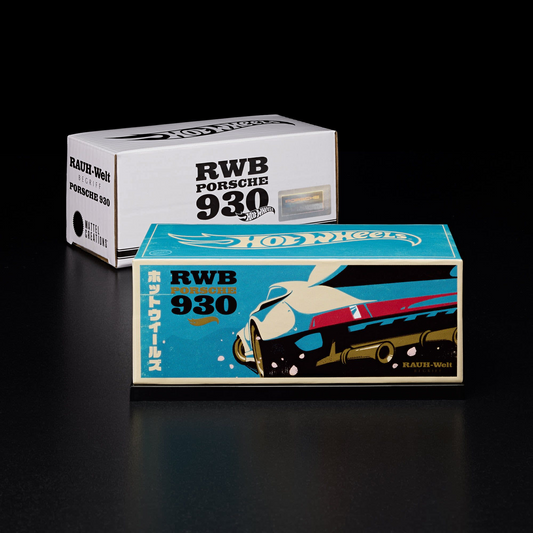 Porsche 930 RWB in Spectraflame Teal – Hot Wheels Mattel Creations Diecast Model 1:64