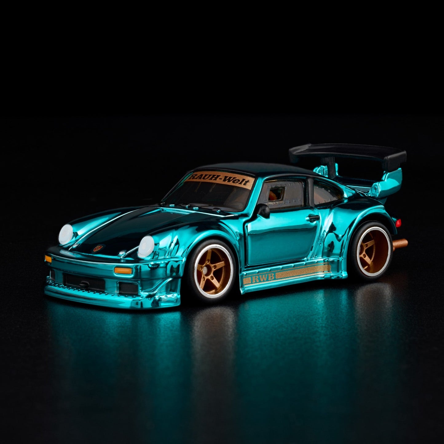 Hot Wheels RLC Exclusive RWB Porsche 930 1:64 Diecast - Spectraflame Teal & Copper