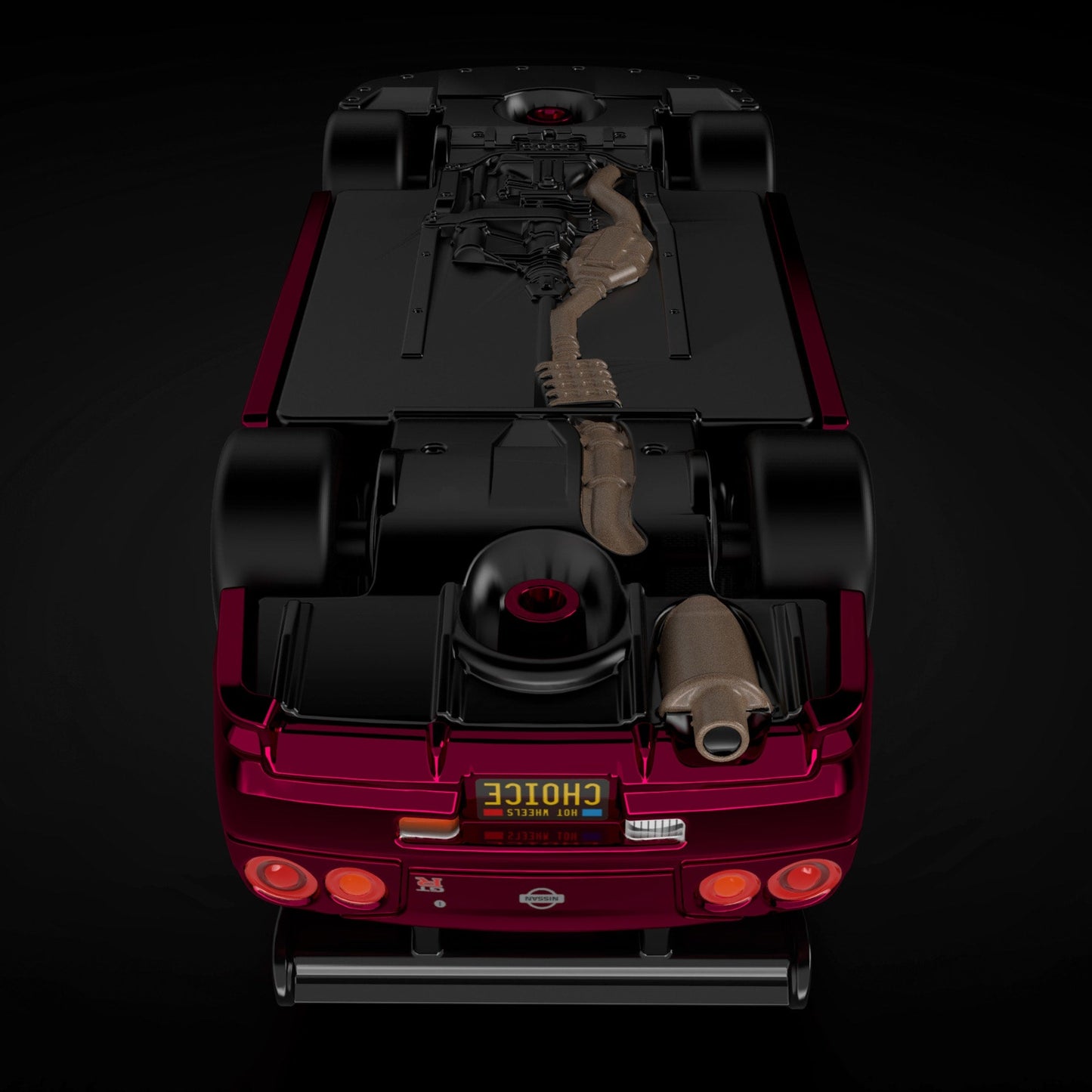 Hot Wheels RLC Exclusive Nissan Skyline GT-R (BNR34) 1:64 Diecast - Chameleon Oxblood